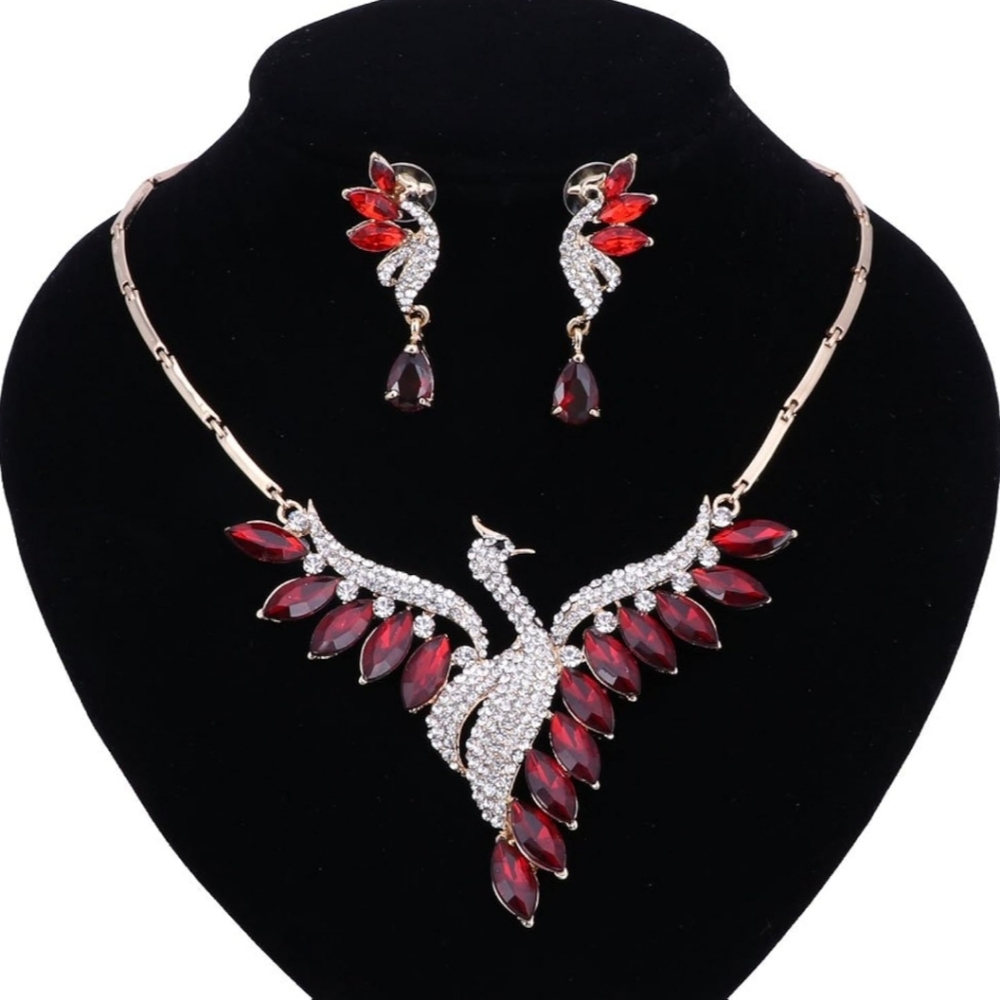 Women fashion jewelry set zircon